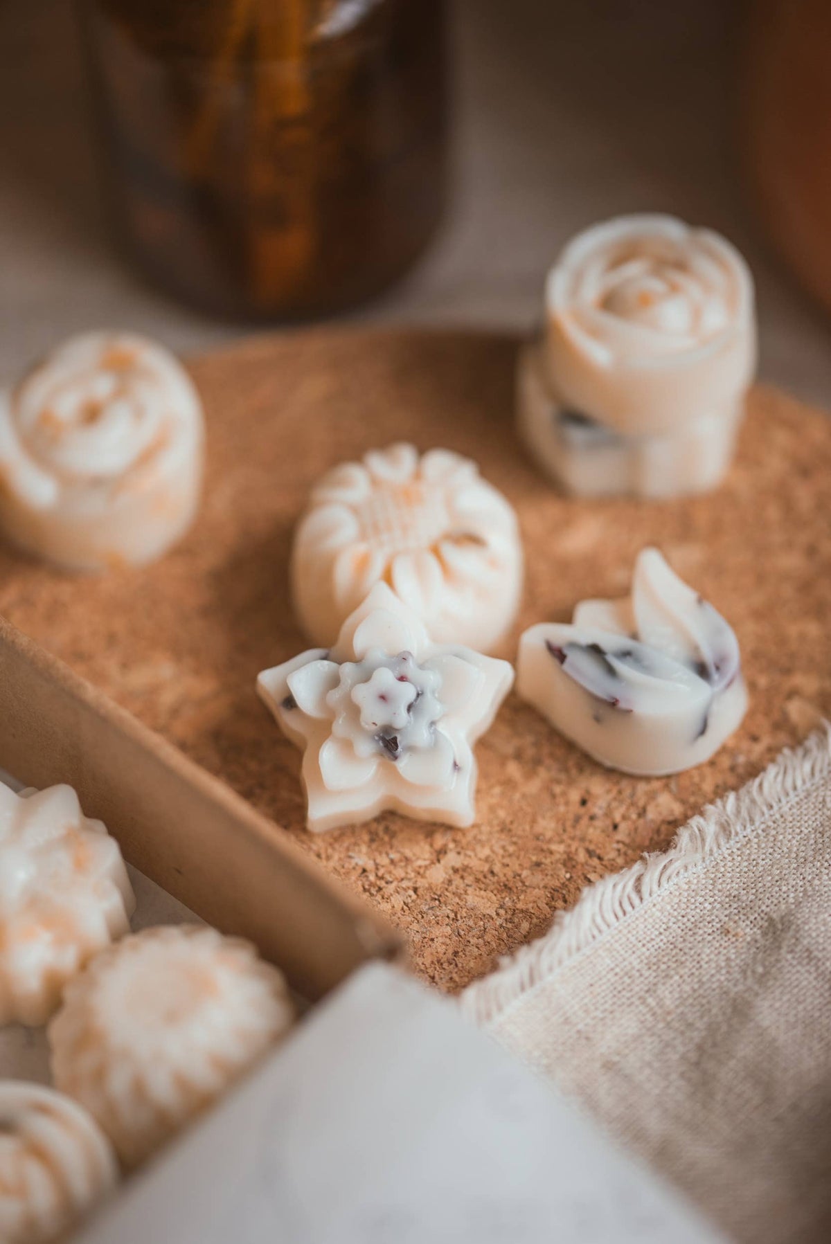 Floral Wax Melts - Rose & Oud
