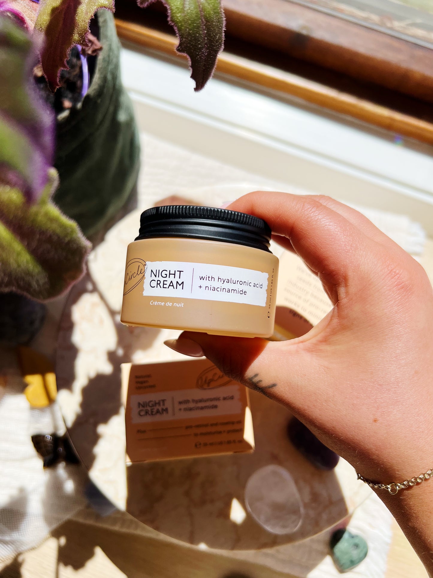 Night Cream med Hyaluronic Acid & Niacinamide