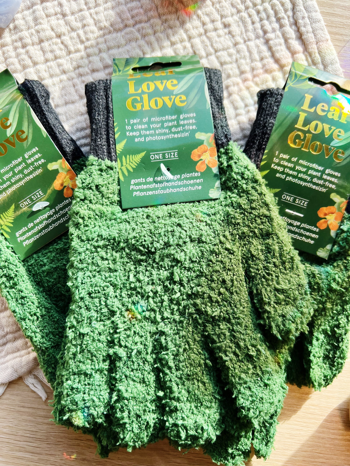 Leaf Love Hansker - Mikrofiberhansker for Plantestell