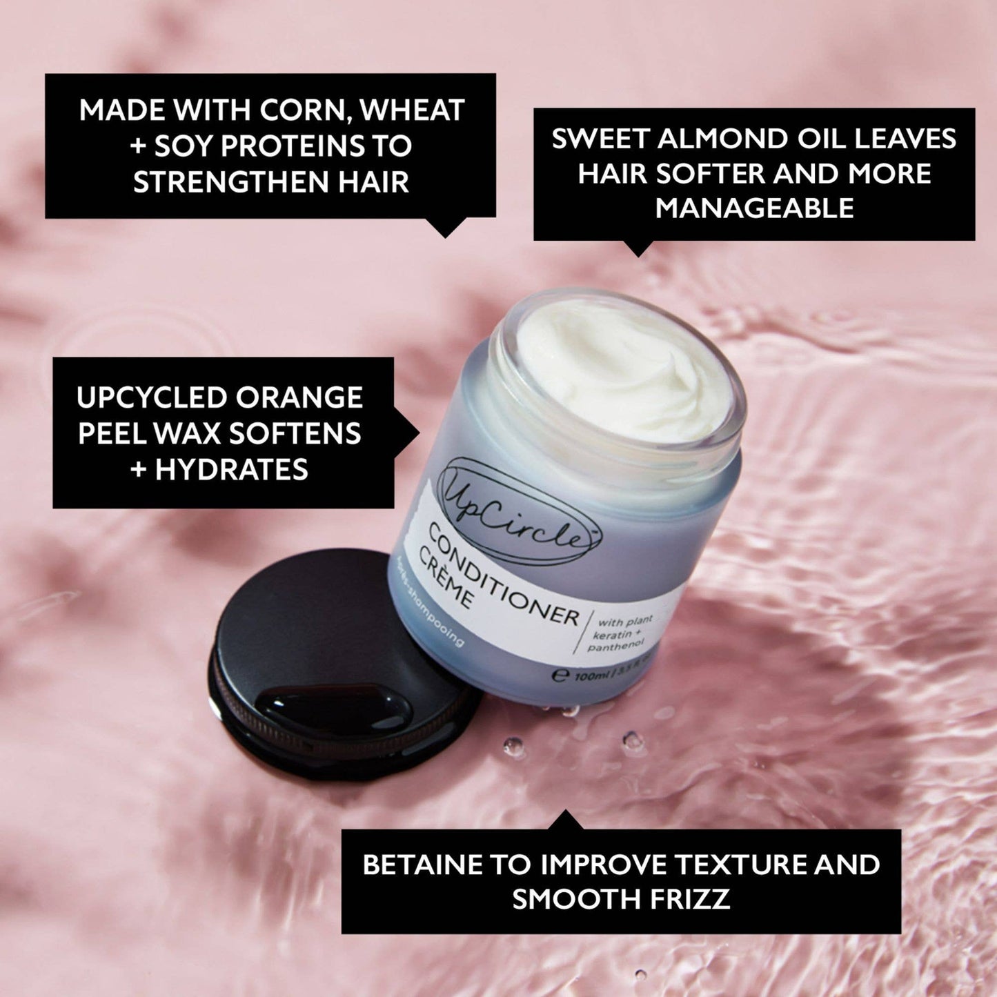 Conditioner Crème med Plant Keratin + Panthenol – Vegan