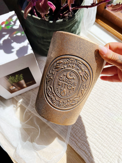 Garden Witch Terrakottapotte i Bronse