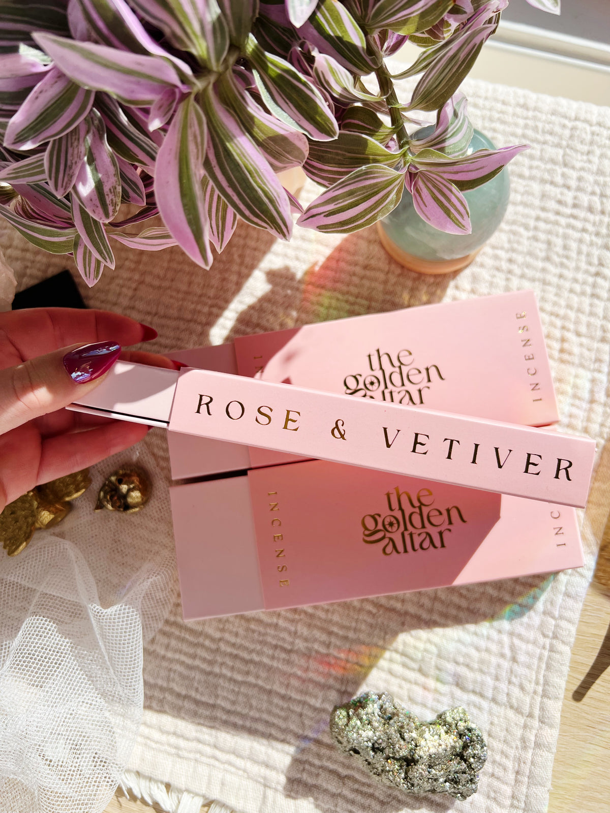 Rose & Vetiver Røkelse