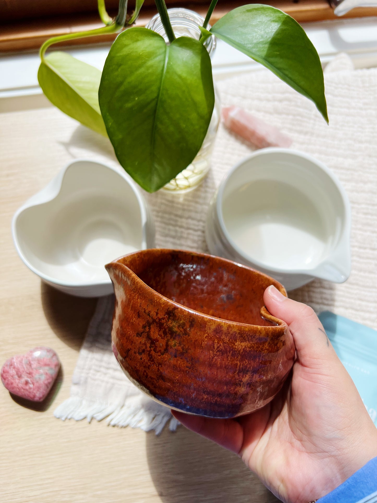 Hearty Matcha Mixing Bolle – Silvery Brown