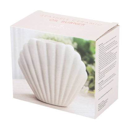 Sjøskall Oljebrenner & Wax Melt Brenner – Steinfarvet