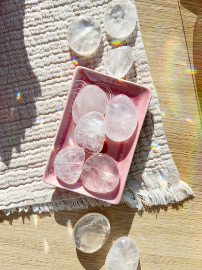 Girasol Kvarts Flat Krystall