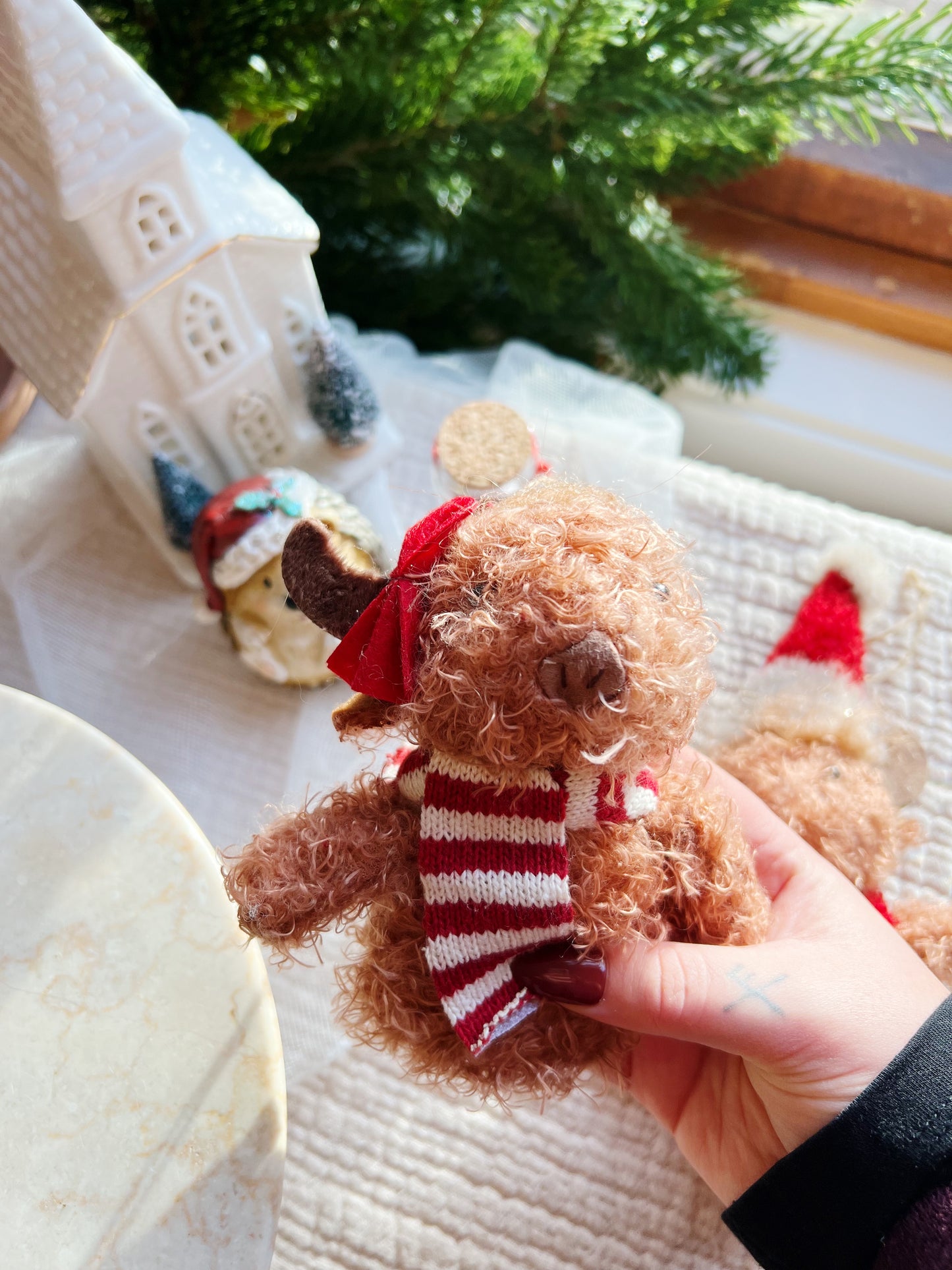 Highland kuer Ornamenter