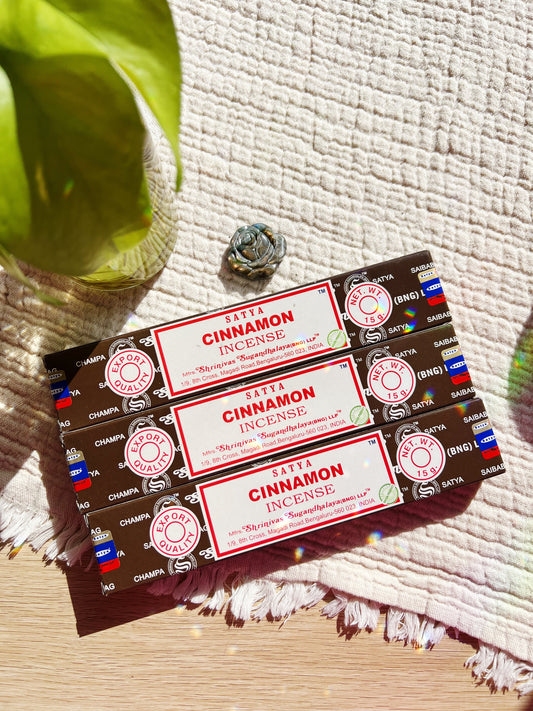 Cinnamon Røkelsepinner Fra Satya
