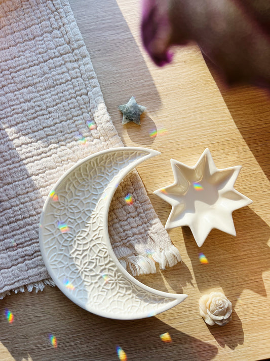Måne og Stjerne Smykkeskåler - Sett med 2