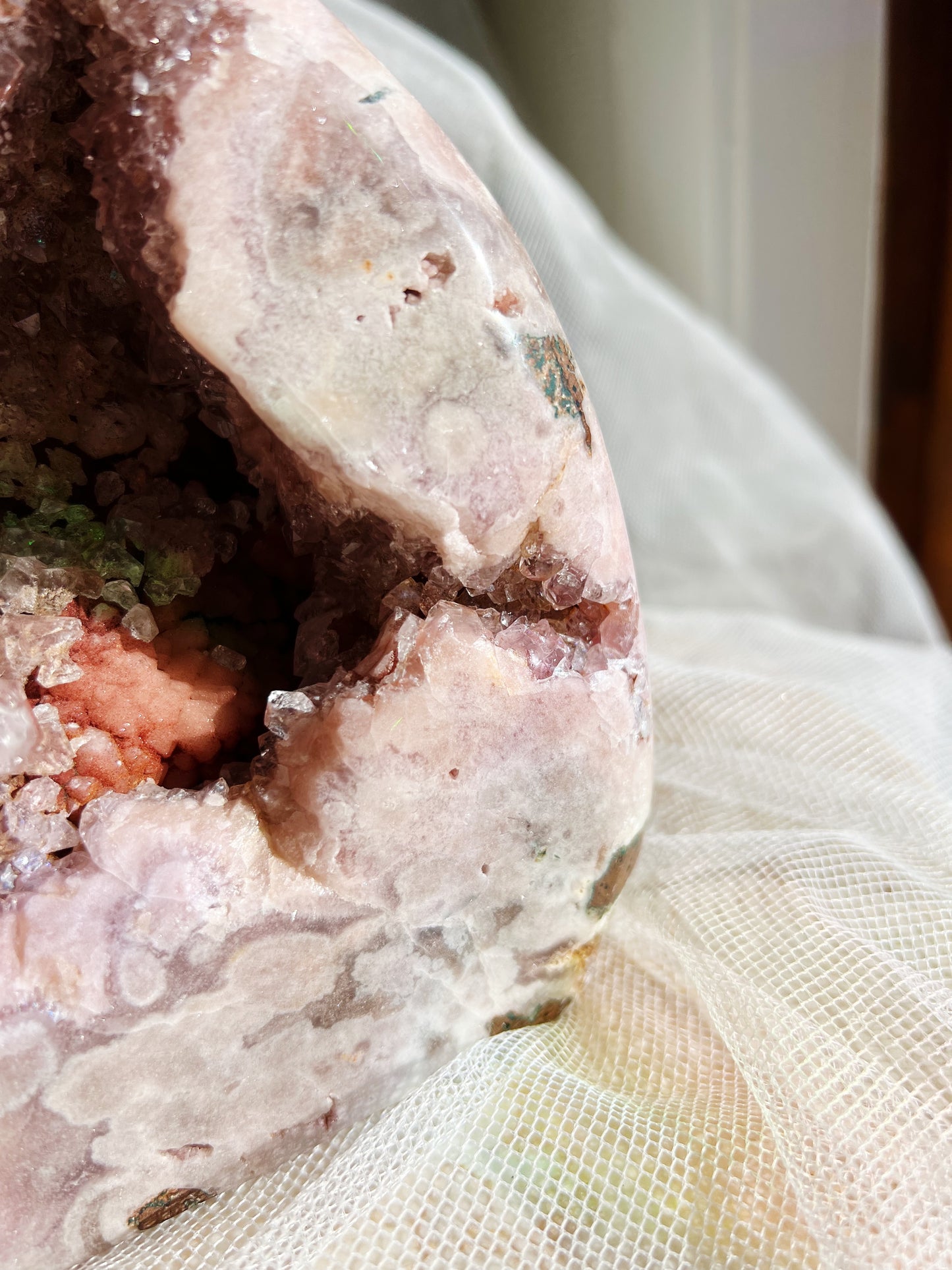 Rosa Ametyst Geode – 1900g