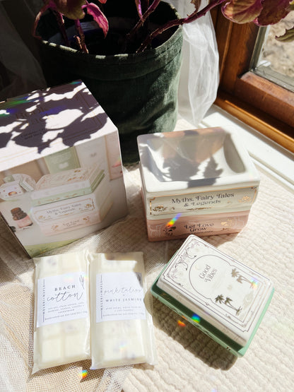 Bokstabel Wax Melt Brenner