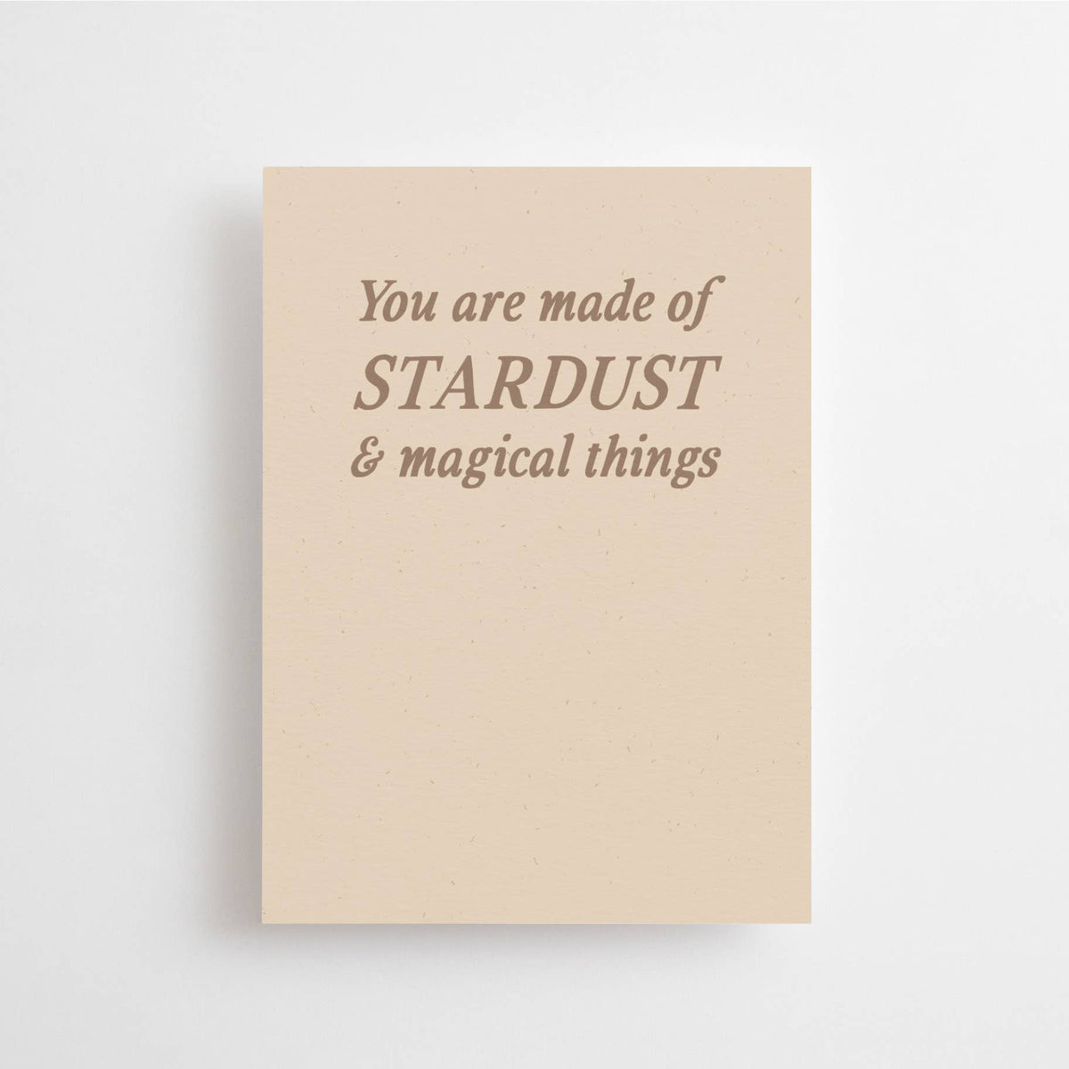 You Are Made of Stardust & Magical Things Mini - Postkort