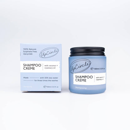 Shampoo Crème med Coconut + Rosemary Oil – Vegan