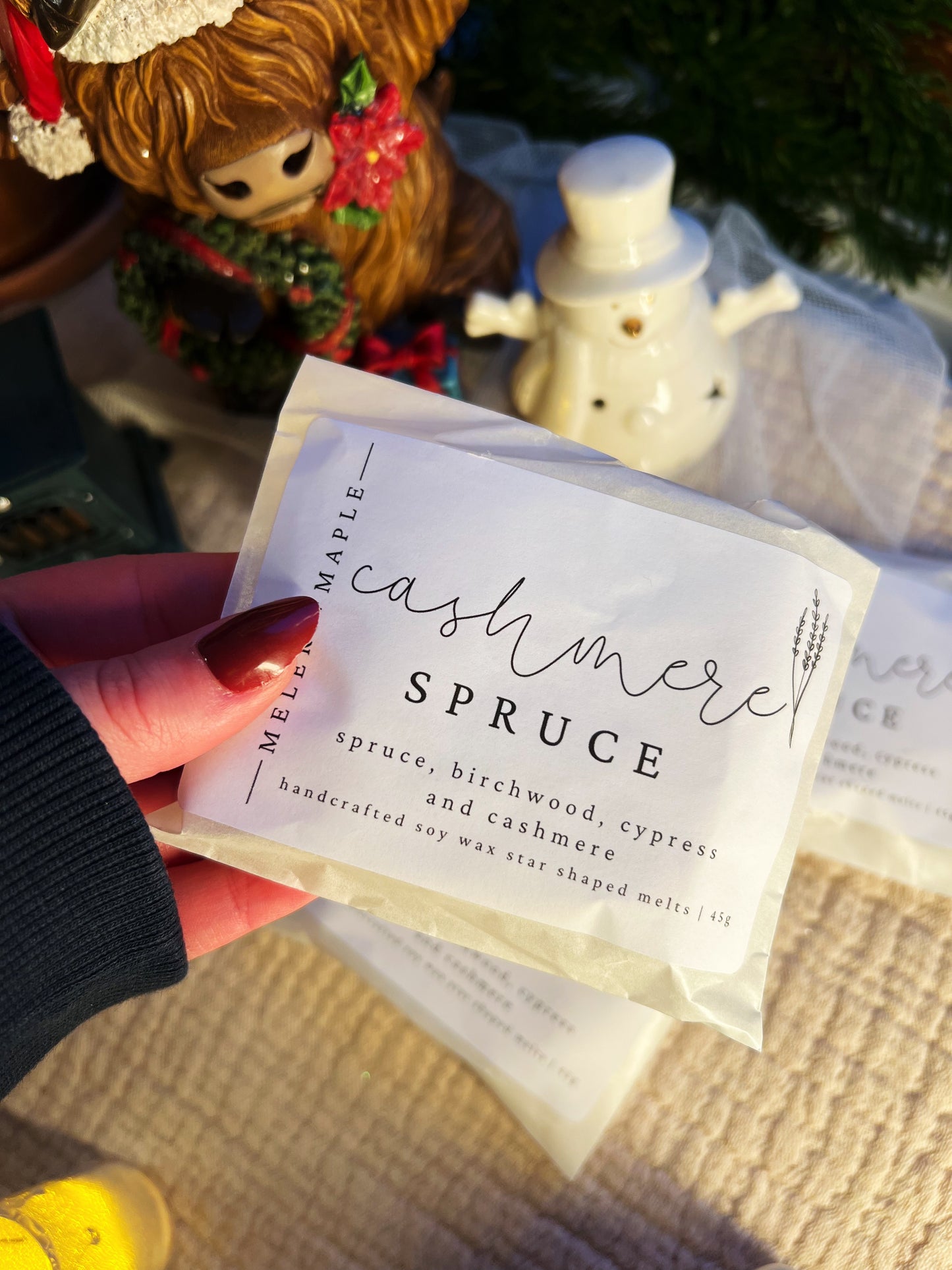 Cashmere Spruce Star Wax Melts