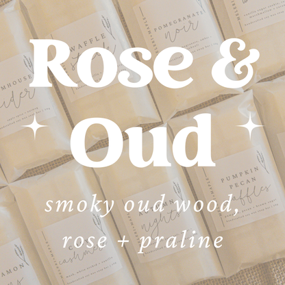 Rose & Oud Snap Bar Wax Melt