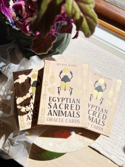 Egyptian Sacred Animals Orakelkort