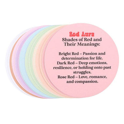 Sett med 36 Aura Lesekort