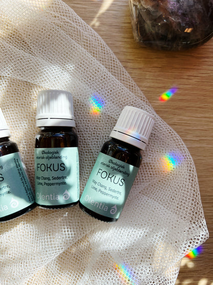 Fokus - Ren eterisk oljeblanding økologisk- 10ml