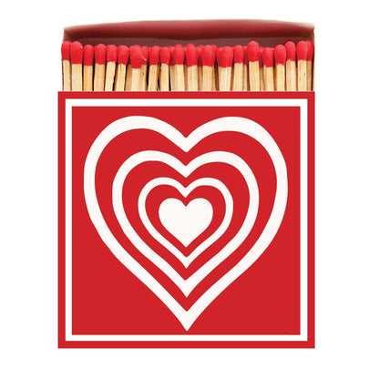 Concentric Heart Luxury Fyrstikker