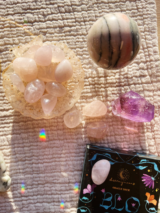 Rosenkvarts Krystall