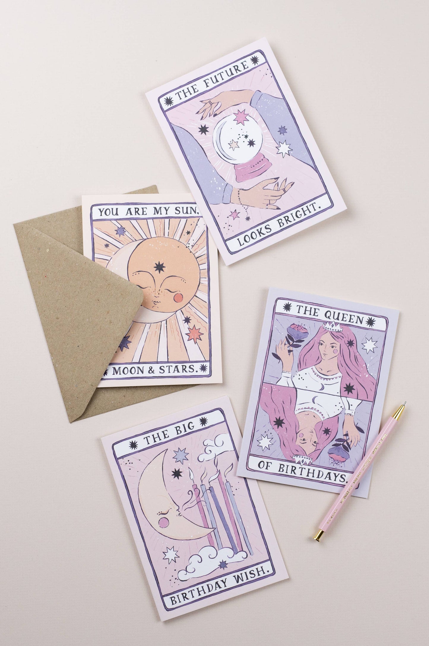 The Future Looks Bright Kort med konvelutt