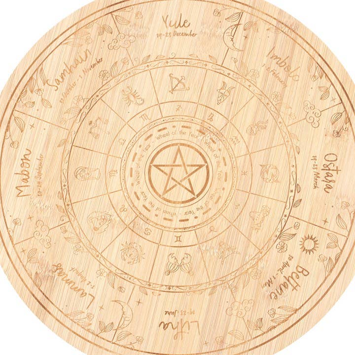 Wheel of the Year Serveringsbrett