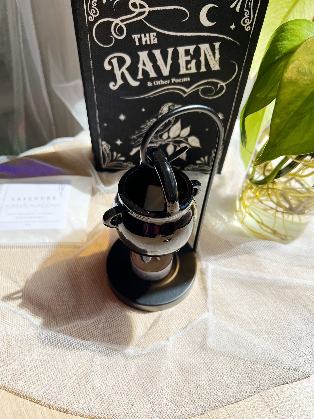 Hanging Cauldron Oilje og Wax melt Brenner