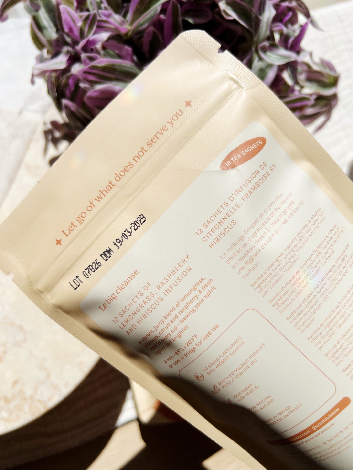 Lemongrass & Hibiscus - Le Big Cleanse - 12 teposer