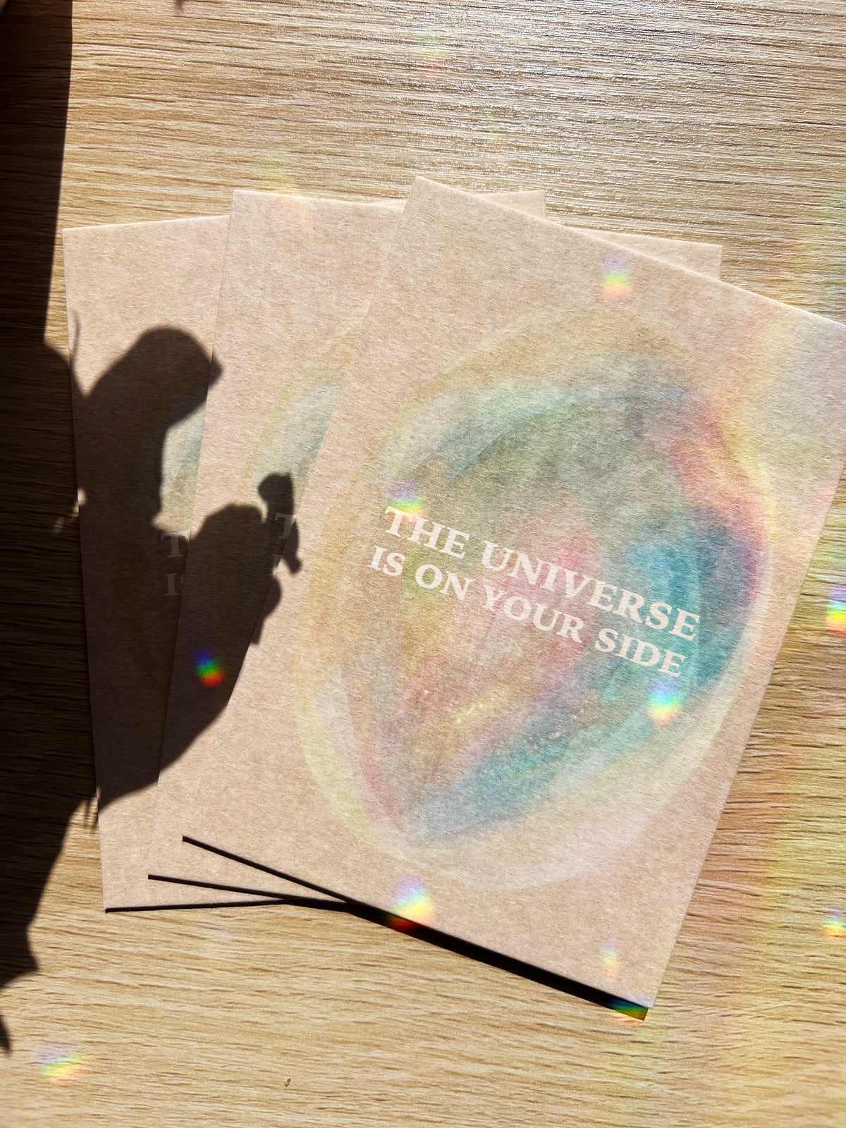 The Universe Is On Your Side – Postkort