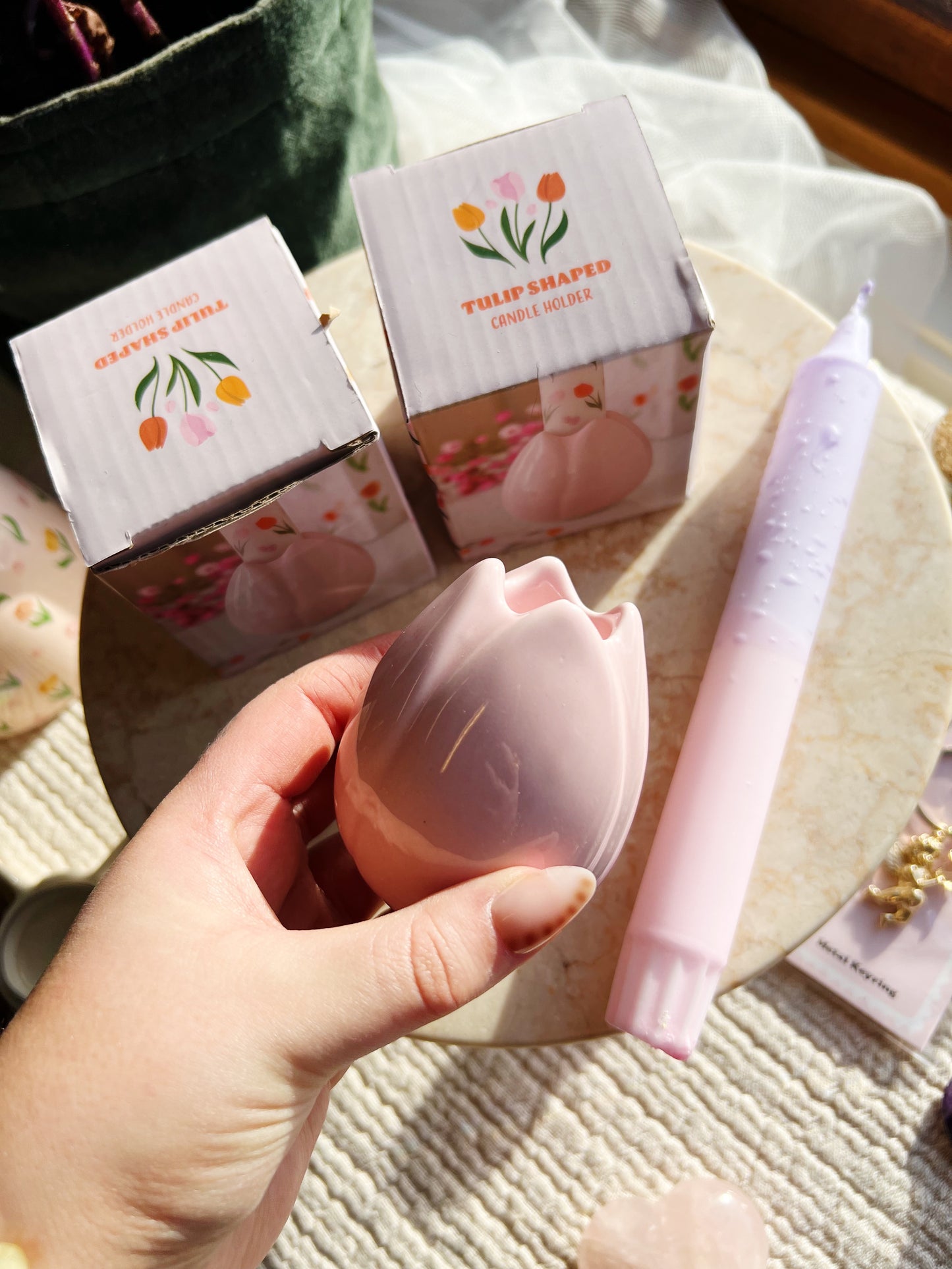 Vår Tulipan Lysestake