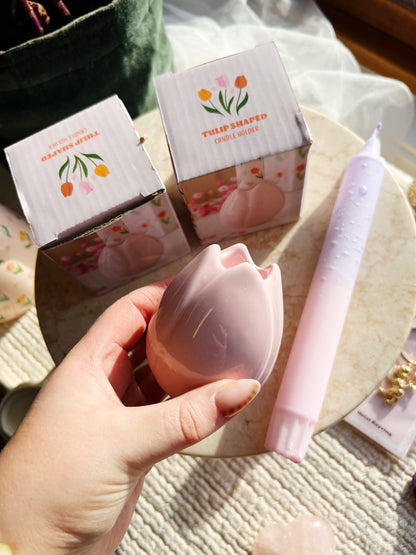 Vår Tulipan Lysestake