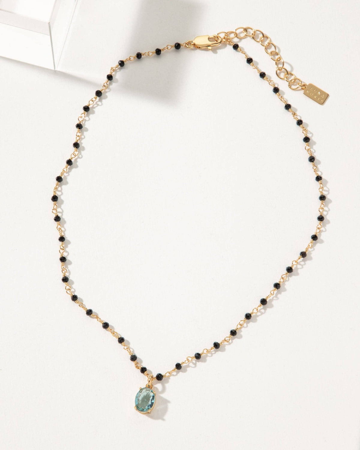 Eternal Shores Halskjede med Svart Onyx
