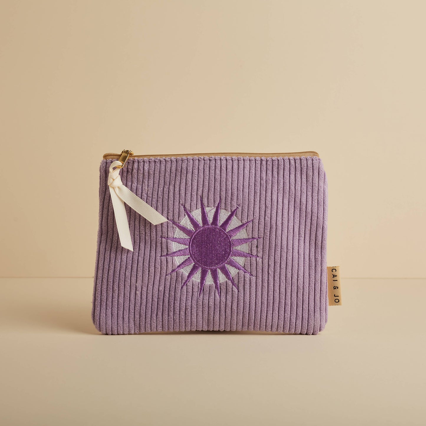Corduroy Pouch  Lavender
