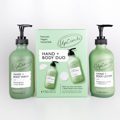 Hand & Body Duo Gift Set med Lemongrass & Bergamot