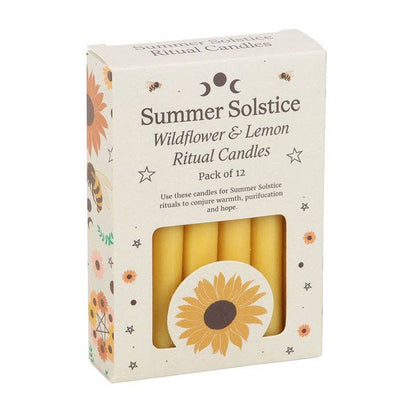 Wildflower & Lemon Summer Solstice Ritualelys