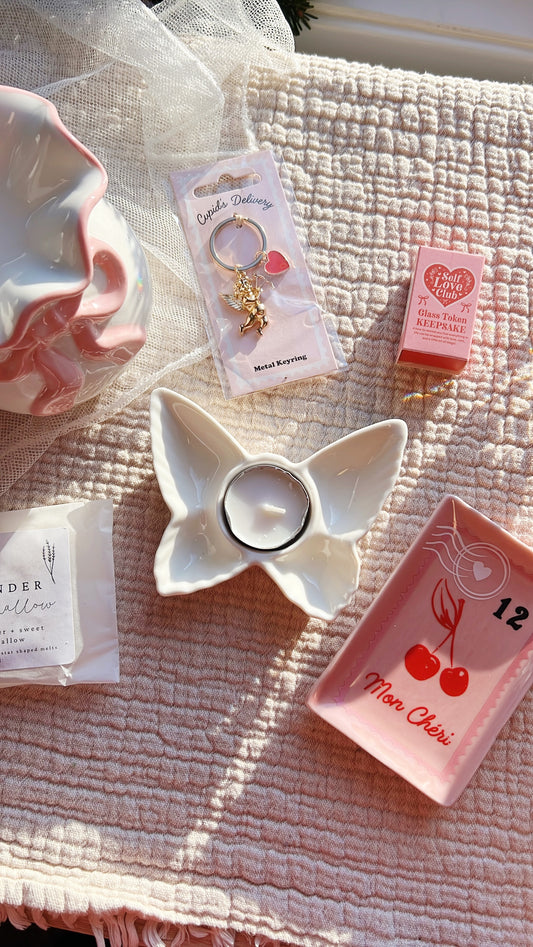 Sommerfugl Telysholder