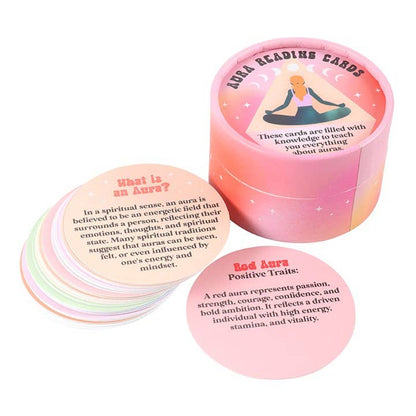 Sett med 36 Aura Lesekort