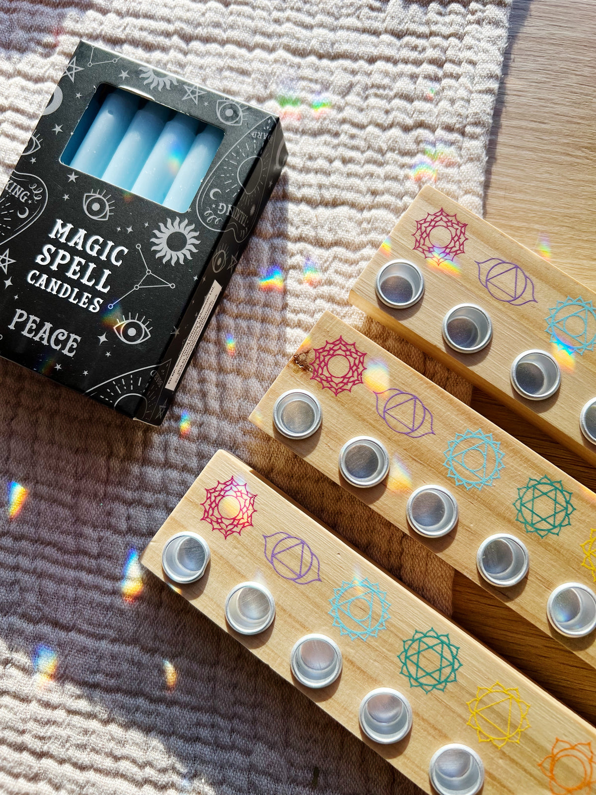 Seven Chakras Energi Lysestake