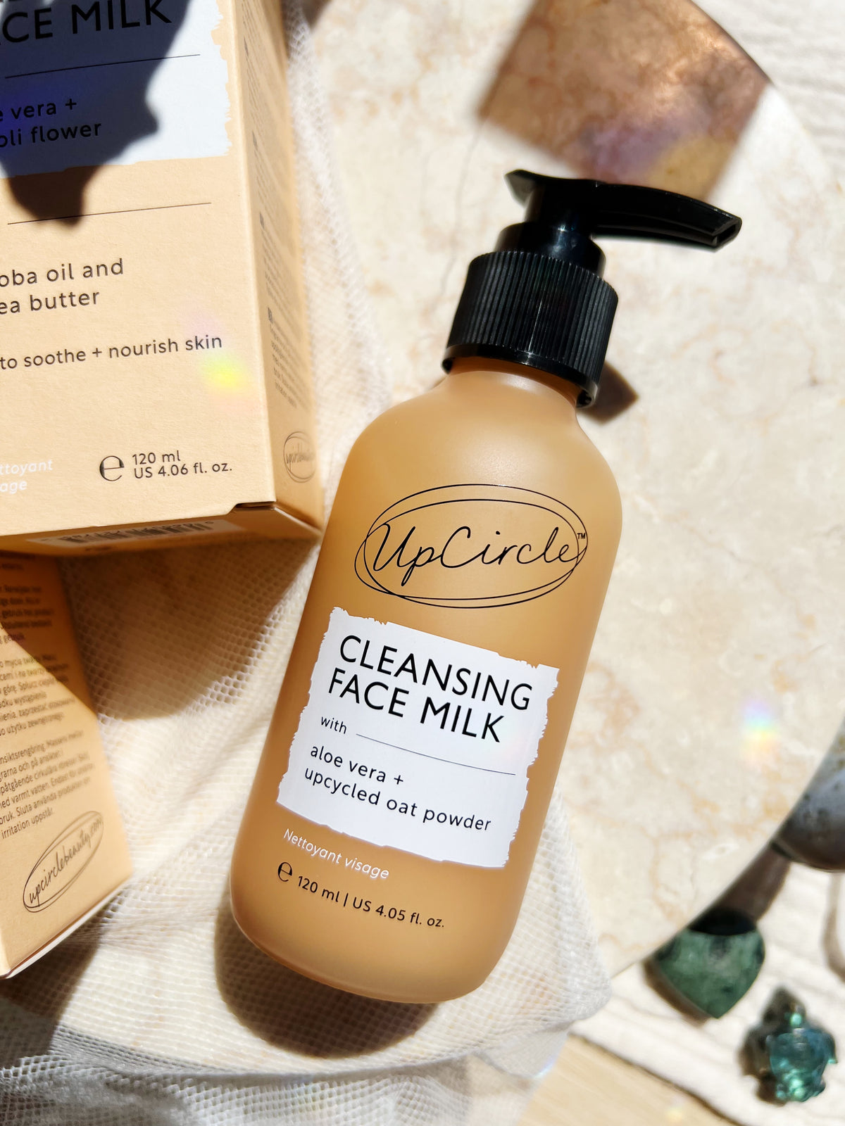 Cleansing Face Milk med Aloe Vera & Oat Powder