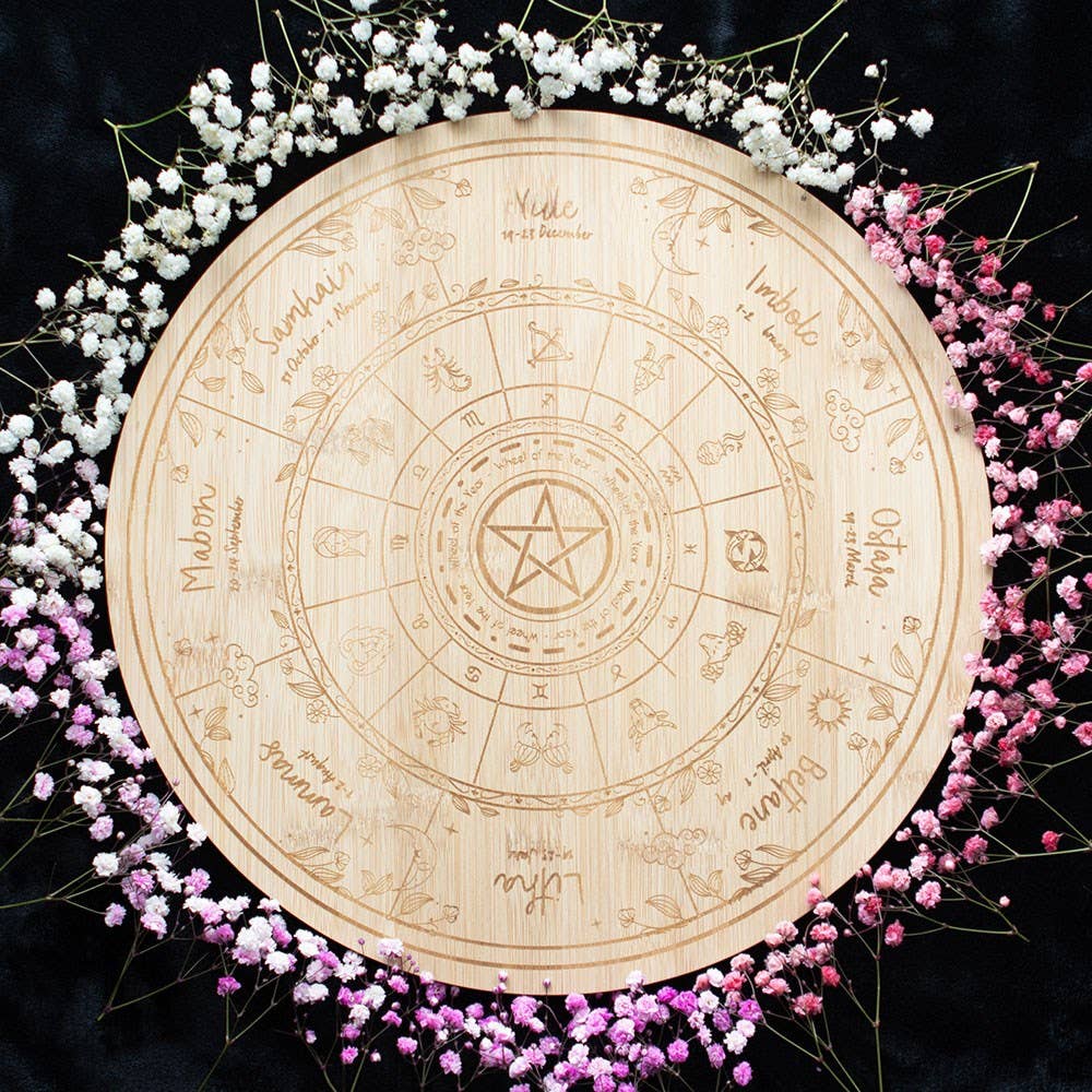 Wheel of the Year Serveringsbrett
