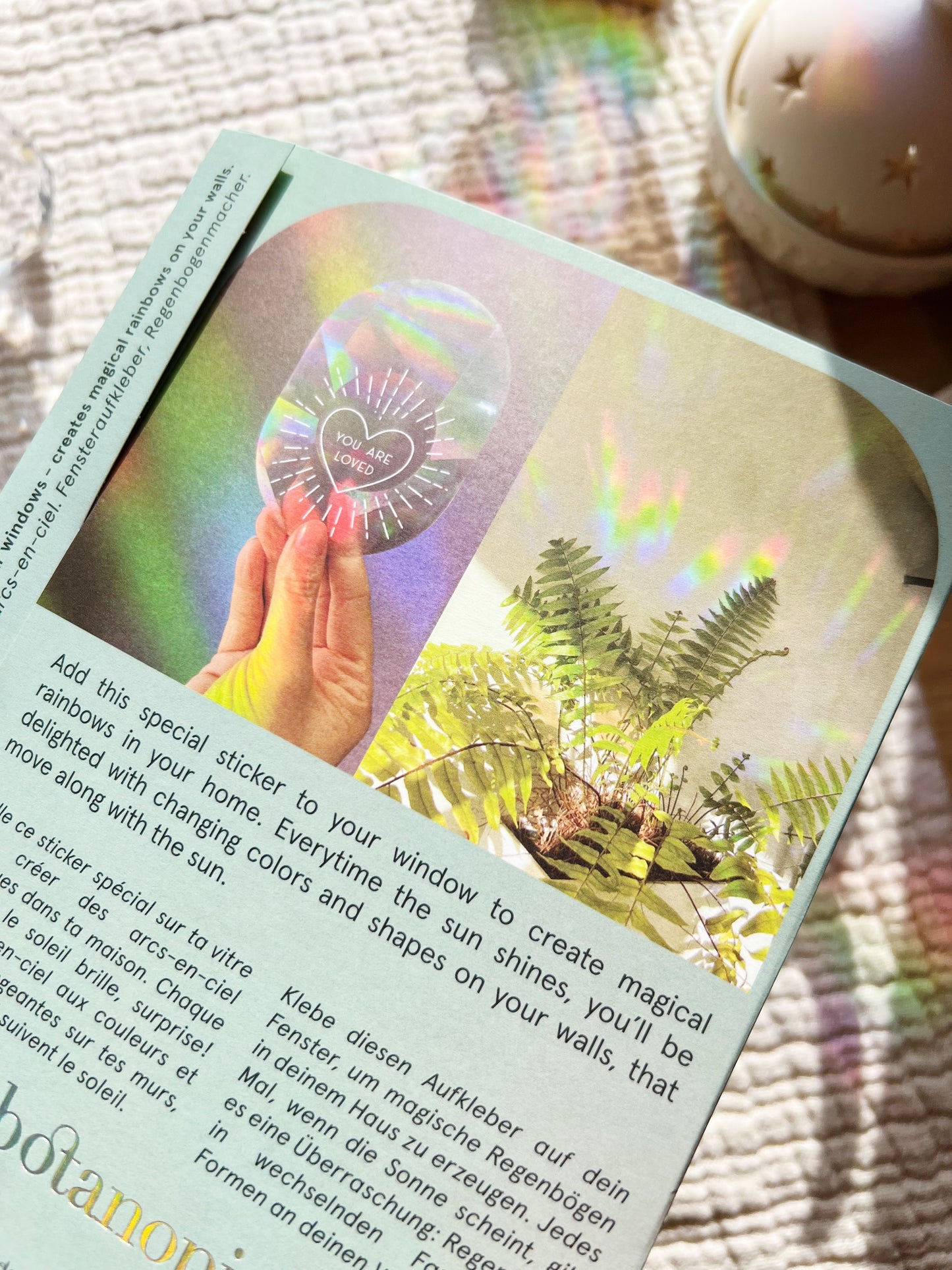 Suncatcher - You Are Loved