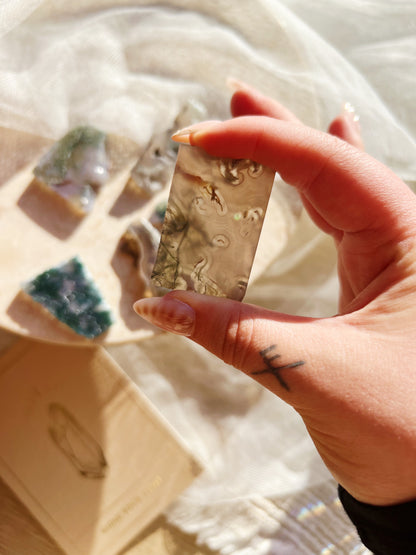 Lilla Mos Agat Slabs – 10-20g