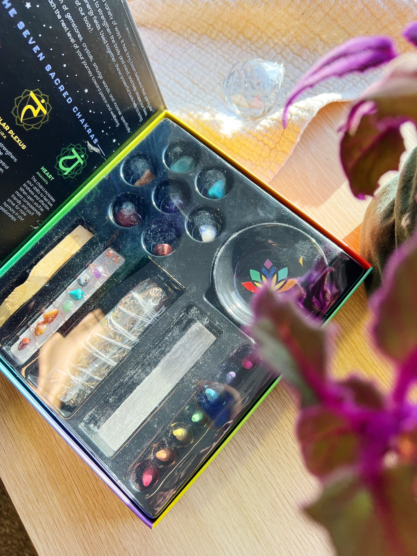 Sacred Chakra Deluxe Healing & Wellness Kit