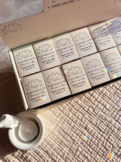 Hvit & Sort Lykkekatter