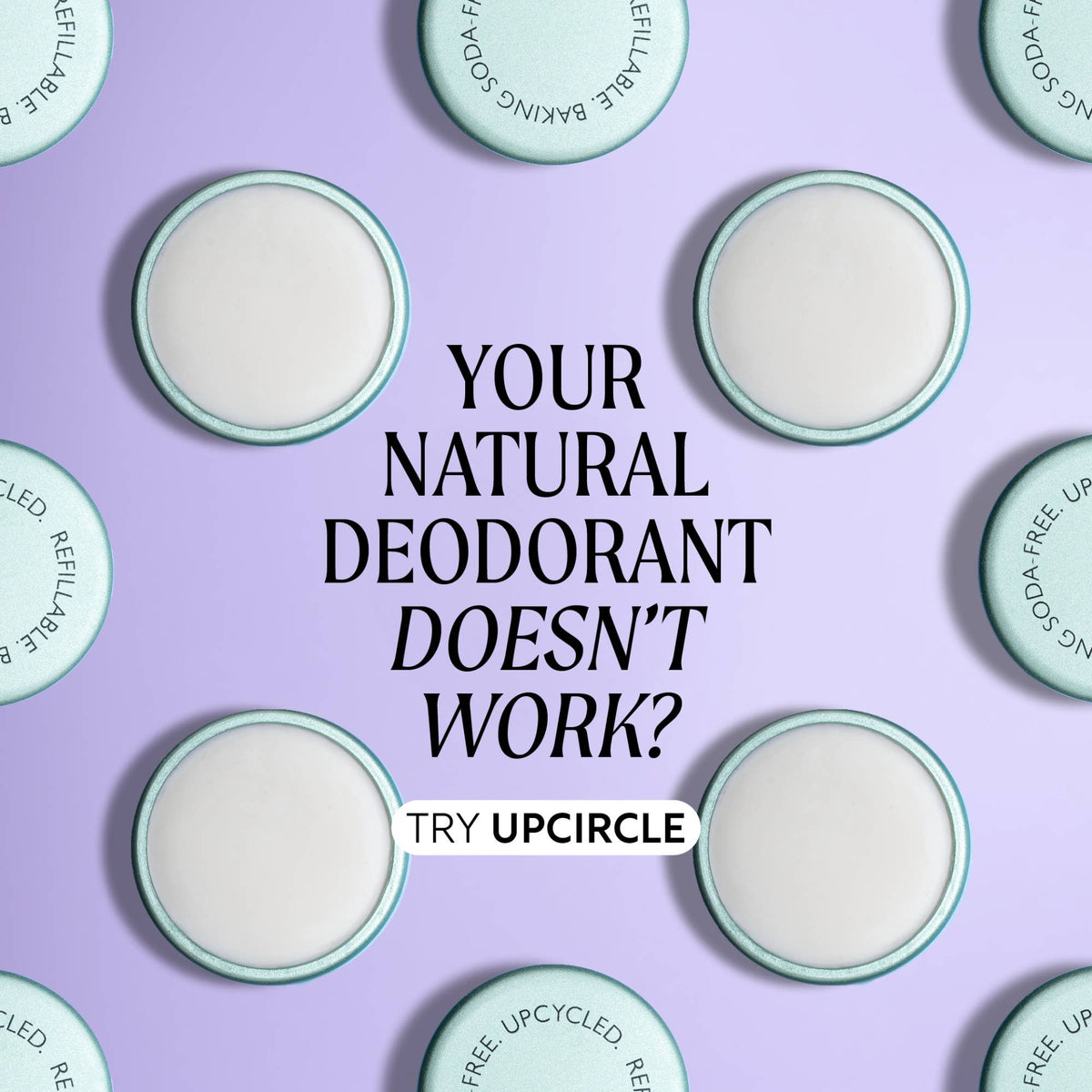 Plastfri Refyllerbar Deodorant med Macadamia + Bergamot – Starter Kit (med etui)
