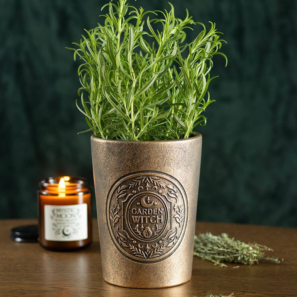 Garden Witch Terrakottapotte i Bronse