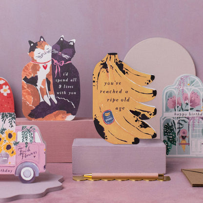 Ripe Bananas Bursdagskort