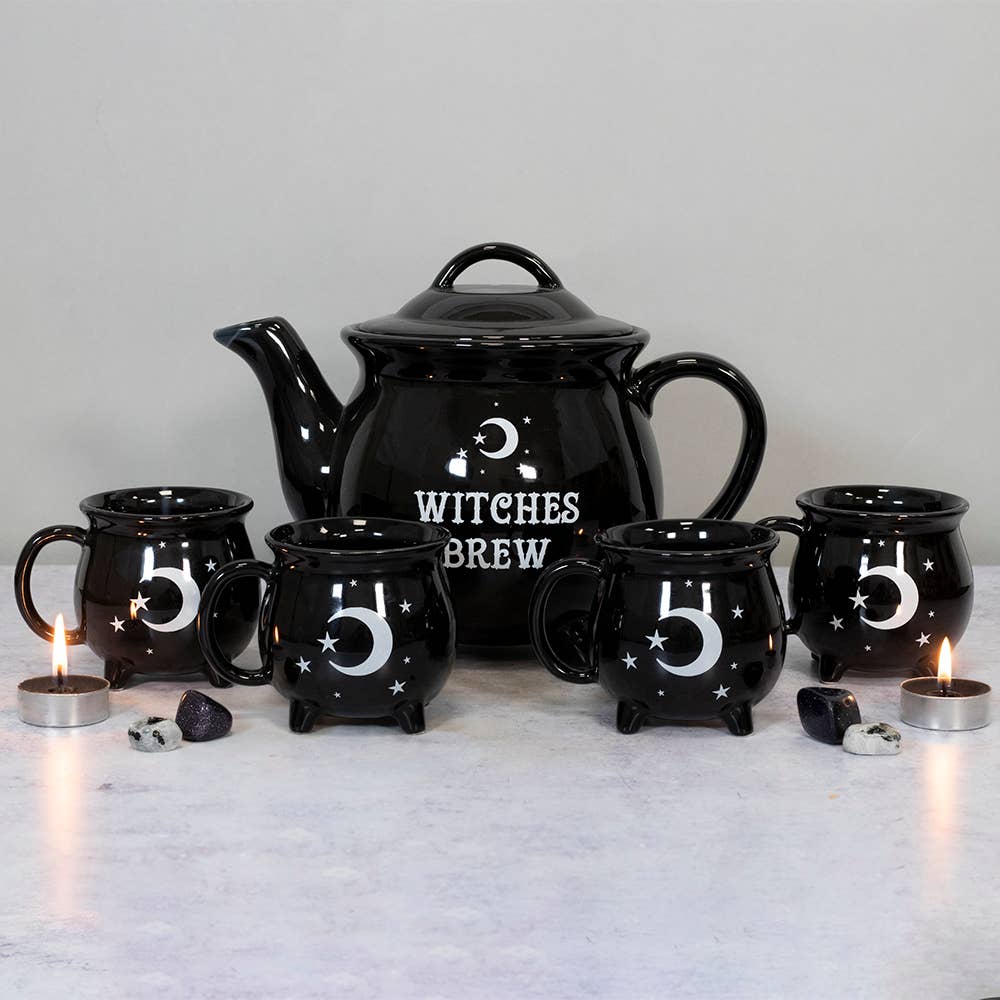 Witches’ Brew – Keramisk Kjele Tekanne & Koppsett