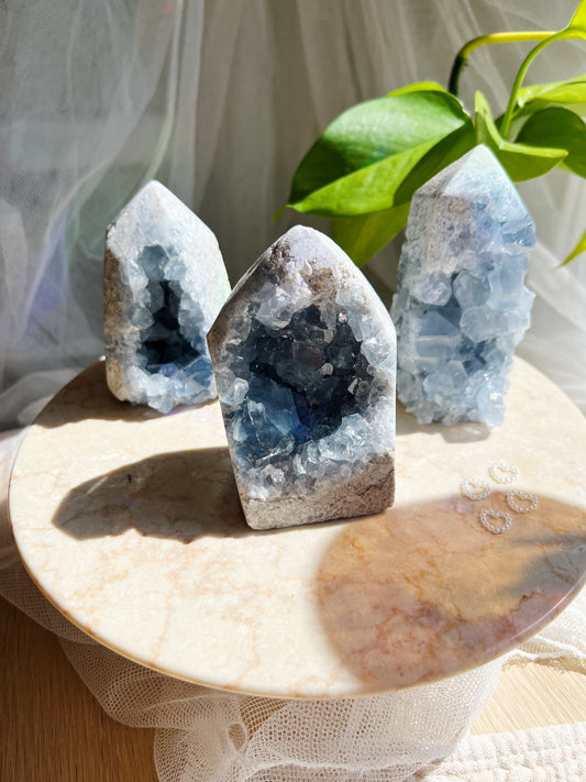 Celestin Krystalltårn / Prisms 600-690g