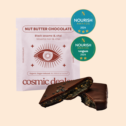 Black Tahini & Chai Sjokolade