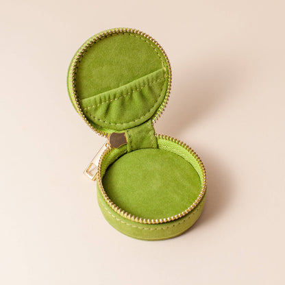 Mini Travel Smykkeskrin Avocado